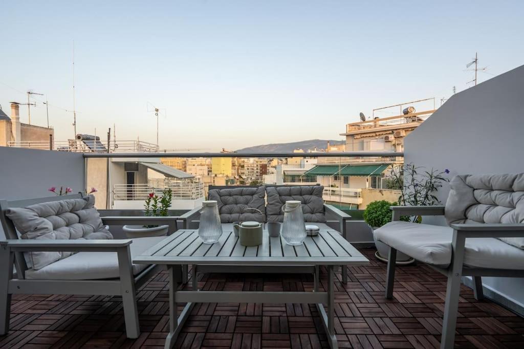 Апартаменты Duplex Acropolis View 2 Balconies Афины Экстерьер фото